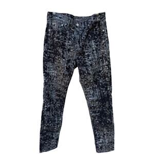 Polo Ralph Lauren Jeans Tompkins Velvet Skinny High Rise Ankle Sz 31